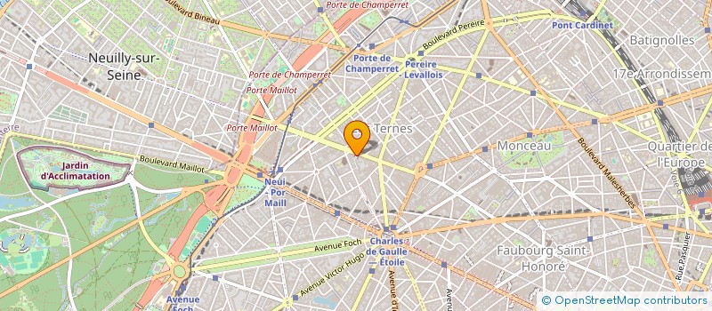 localisation de l'entreprise ARIANA  PARIS