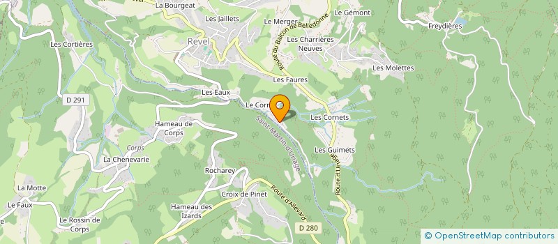 localisation de l'entreprise ARIANA à REVEL