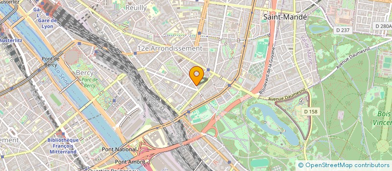 localisation de l'entreprise ARIANA IMMOBILIER  PARIS