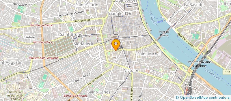 localisation de l'entreprise ARIANA MARKET à BORDEAUX
