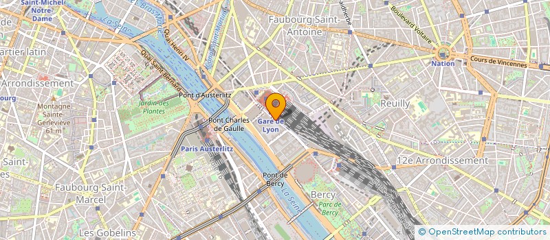 localisation de l'entreprise ARIANCE  PARIS