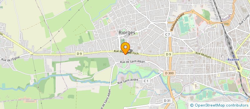 localisation de l'entreprise ARIANE à RIORGES