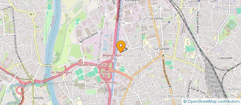 localisation de l'entreprise ARIANE à TOULOUSE