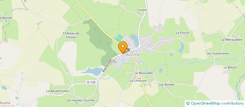 localisation de l'entreprise ARIANE  BRESSUIRE