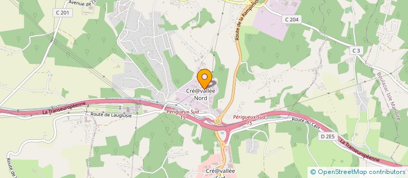 localisation de l'entreprise ARIANE BUREAUTIQUE à COULOUNIEIX-CHAMIERS