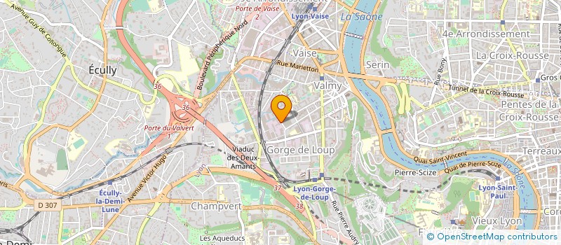 localisation de l'entreprise ARIANE CONTENTIEUX à LYON