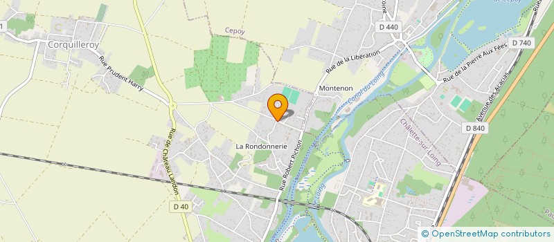 localisation de l'entreprise ARIANE DE DELPHES à CORQUILLEROY