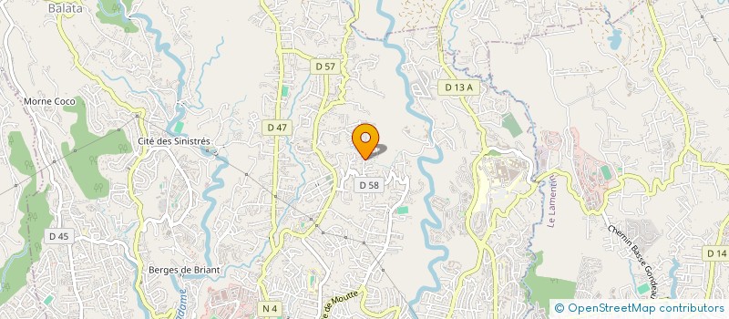 localisation de l'entreprise ARIANE DEVELOPPEMENT  FORT-DE-FRANCE