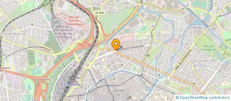 localisation de l'entreprise ARIANE EXPERTS-SOC EXPERTISE COMPTABLE à STRASBOURG