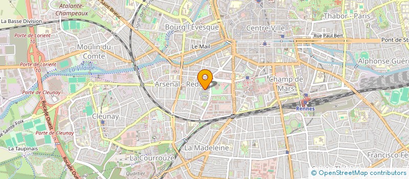 localisation de l'entreprise ARIANE GENERATION  RENNES