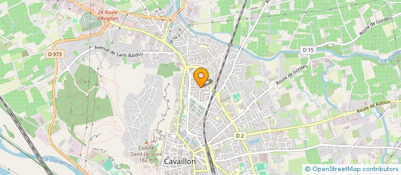 localisation de l'entreprise ARIANE GESTION à CAVAILLON