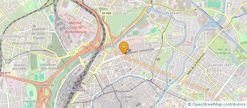 localisation de l'entreprise ARIANE PAYE à STRASBOURG
