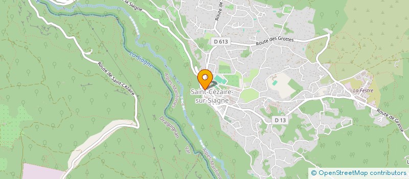localisation de l'entreprise ARIANEGO  SAINT-CEZAIRE-SUR-SIAGNE