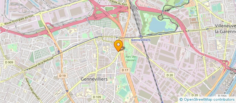 localisation de l'entreprise ARIANNE INGENIERY  GENNEVILLIERS