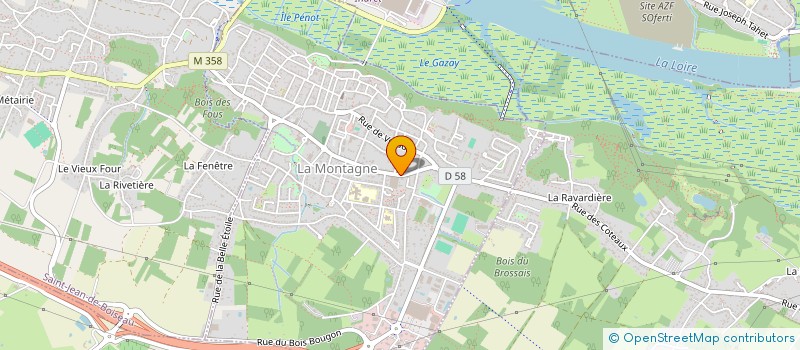 localisation de l'entreprise ARIANOVA  LA MONTAGNE