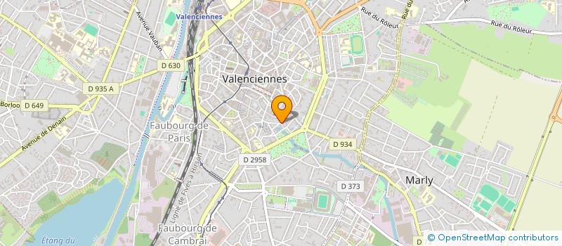 localisation de l'entreprise ARIAS FRANCE  VALENCIENNES