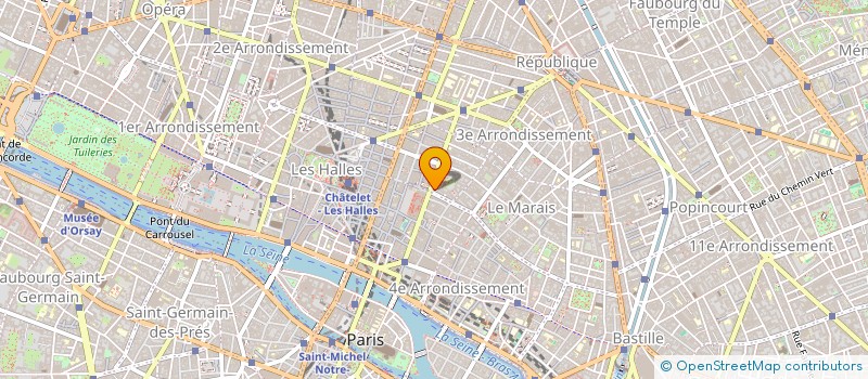 localisation de l'entreprise ARIAS LEMAIRE SARL à PARIS