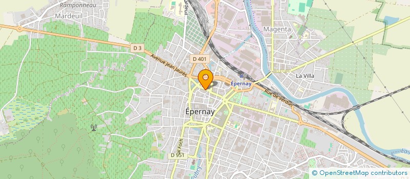 localisation de l'entreprise ARIAS NEPTUNE à EPERNAY
