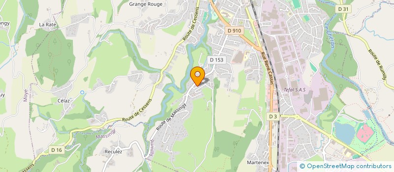 localisation de l'entreprise ARIAS PSC  RUMILLY