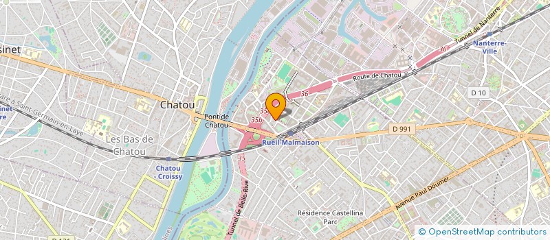 localisation de l'entreprise ARIAT à RUEIL-MALMAISON