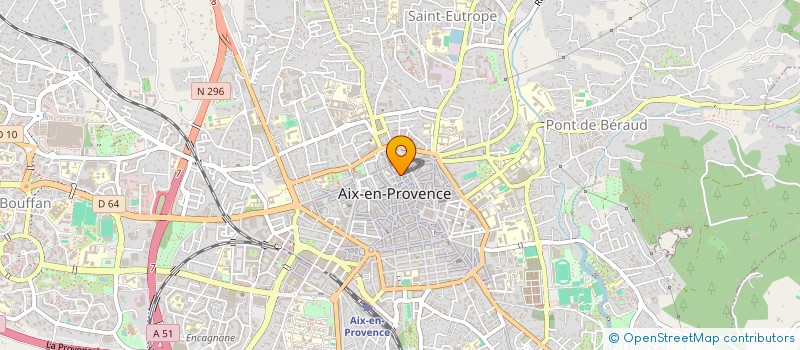localisation de l'entreprise ARIBOUCHIER à AIX-EN-PROVENCE
