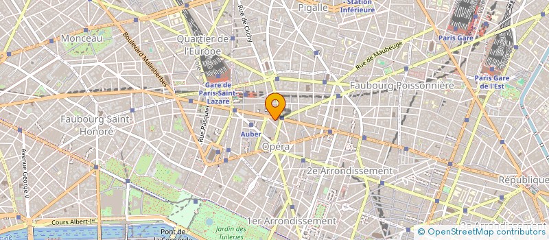 localisation de l'entreprise ARIE CB3 à PARIS