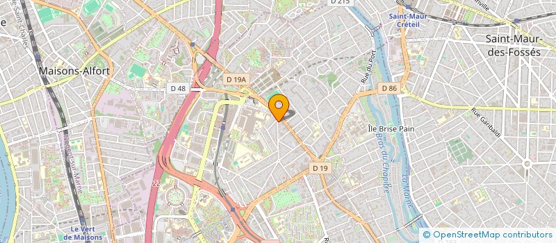 localisation de l'entreprise ARIE SARL  CRETEIL