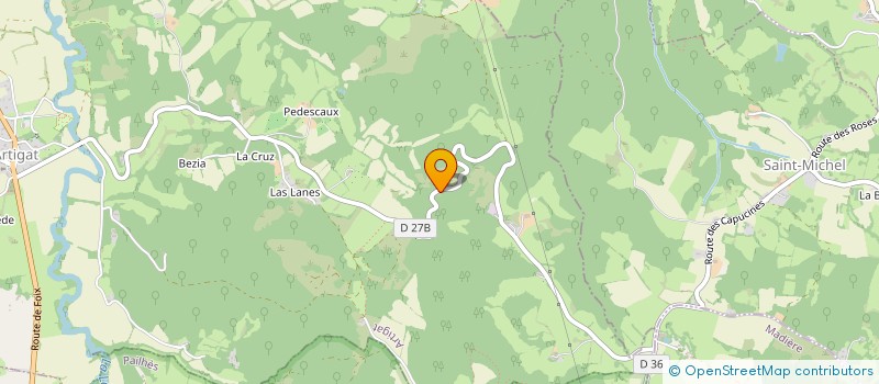localisation de l'entreprise ARIEGE AMENAGEMENT à ARTIGAT