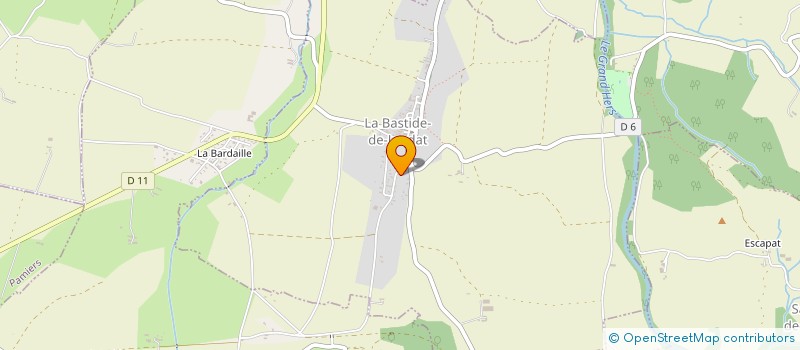 localisation de l'entreprise ARIEGE ASCENSEUR à LA BASTIDE-DE-LORDAT