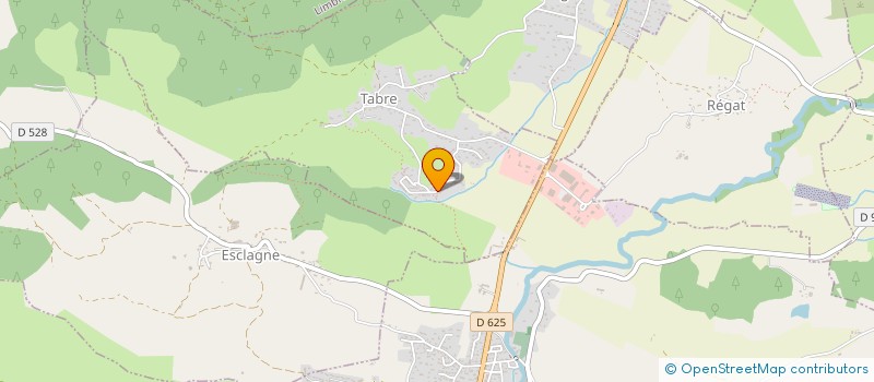 localisation de l'entreprise ARIEGE AUTO CONTROLE à TABRE
