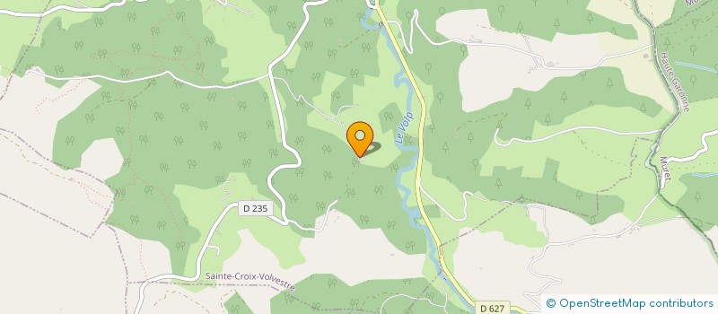 localisation de l'entreprise ARIEGE BATIMENT CONDUCTION à SAINTE-CROIX-VOLVESTRE