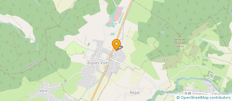 localisation de l'entreprise ARIEGE CONFORT CLIMATIQUE à AIGUES-VIVES