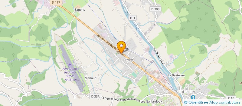 localisation de l'entreprise ARIEGE ET MYCOLOGUES à LORP-SENTARAILLE
