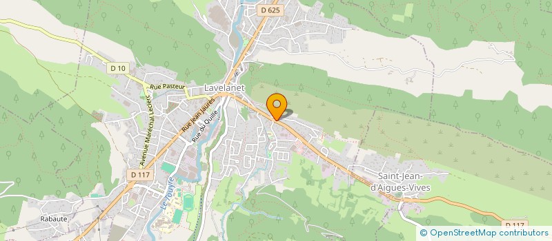 localisation de l'entreprise ARIEGE PECHE CHASSE à LAVELANET
