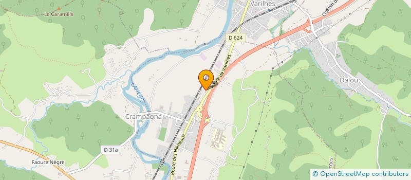 localisation de l'entreprise ARIEGE PYRENEES-SECURITE INCENDIE à SAINT-JEAN-DE-VERGES