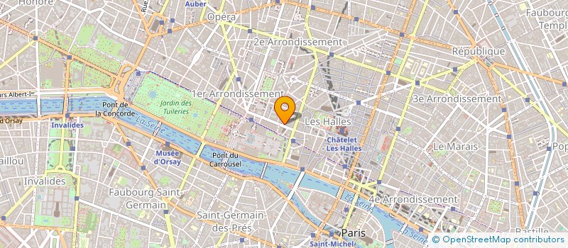 localisation de l'entreprise ARIEL & FURIE  PARIS