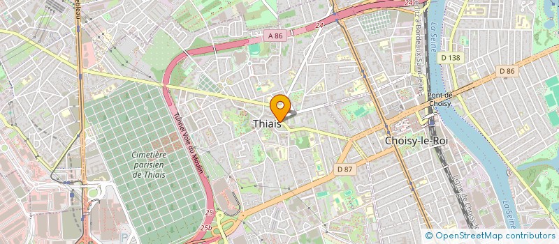 localisation de l'entreprise ARIELA WITHNEY  THIAIS