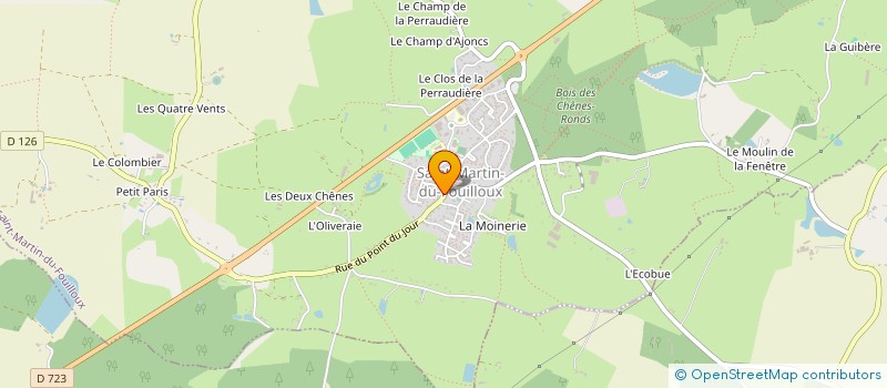 localisation de l'entreprise ARIELLE IMMO à ANGERS