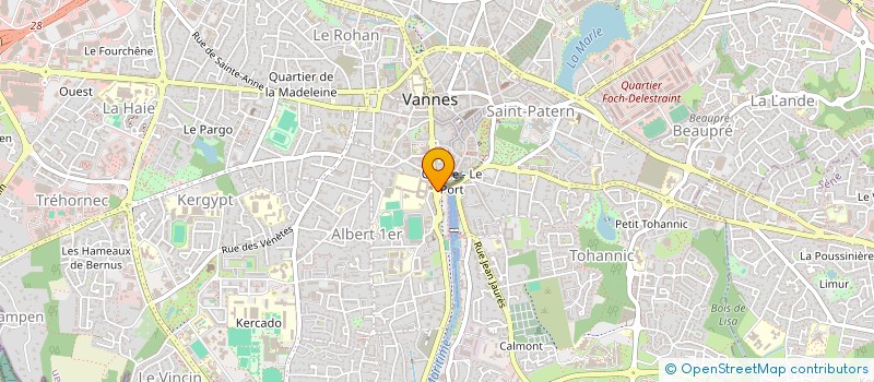 localisation de l'entreprise ARIES  VANNES