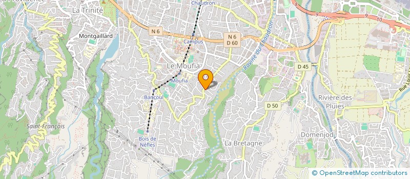 localisation de l'entreprise ARIES IMMO  SAINT-DENIS