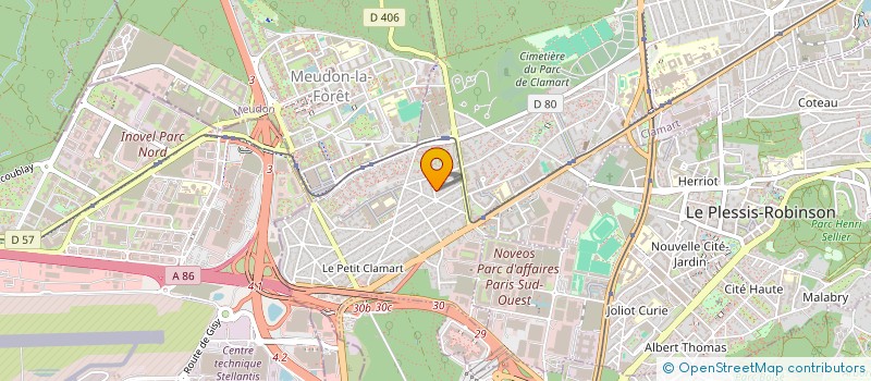 localisation de l'entreprise ARIES NEXUS  CLAMART