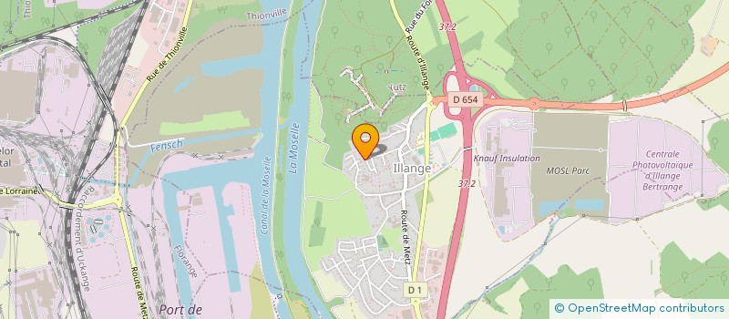 localisation de l'entreprise ARIES STRATEGIES  ILLANGE