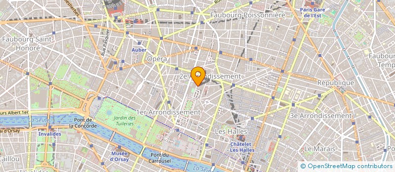 localisation de l'entreprise ARIES UPHOLSTERY à PARIS