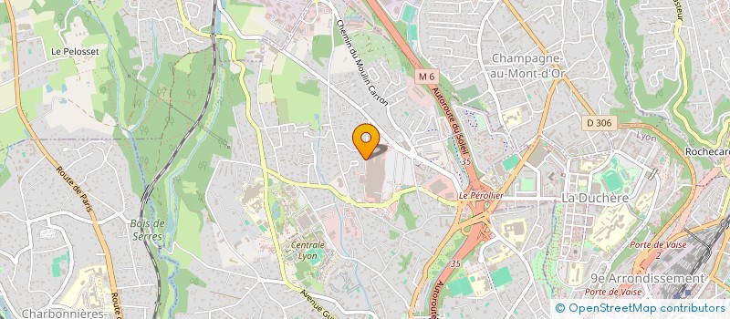 localisation de l'entreprise ARIESHAI  ECULLY