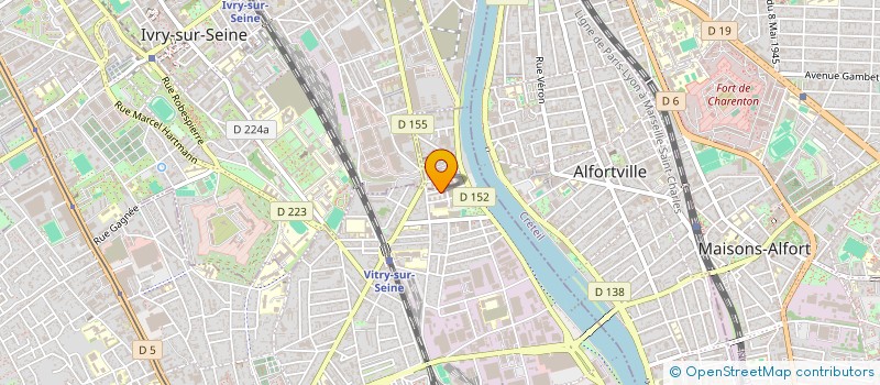 localisation de l'entreprise ARIESTAR PROTECT à VITRY-SUR-SEINE