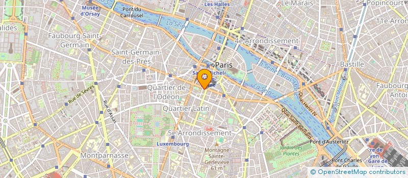 localisation de l'entreprise ARIETIS à PARIS
