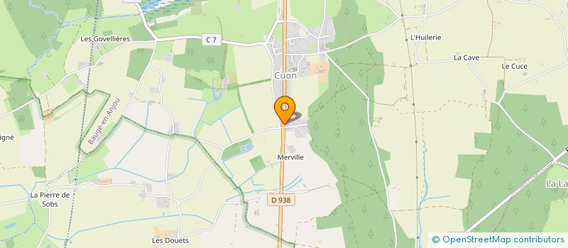 localisation de l'entreprise ARIETIS CAPITAL  BAUGE-EN-ANJOU