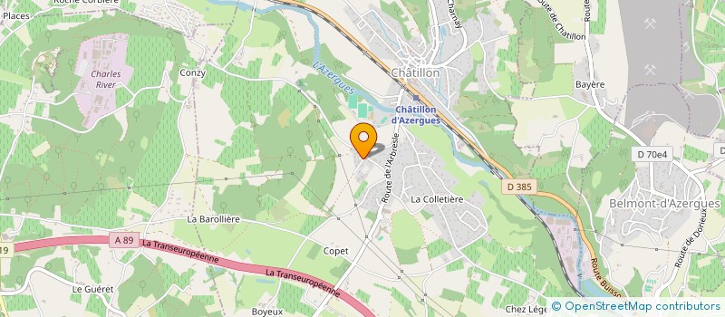 localisation de l'entreprise ARIETIS PROPERTY  CHATILLON