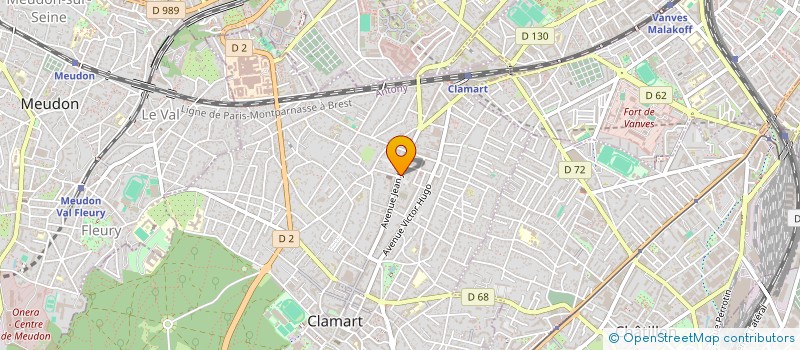 localisation de l'entreprise ARIF SHAED SAS à CLAMART