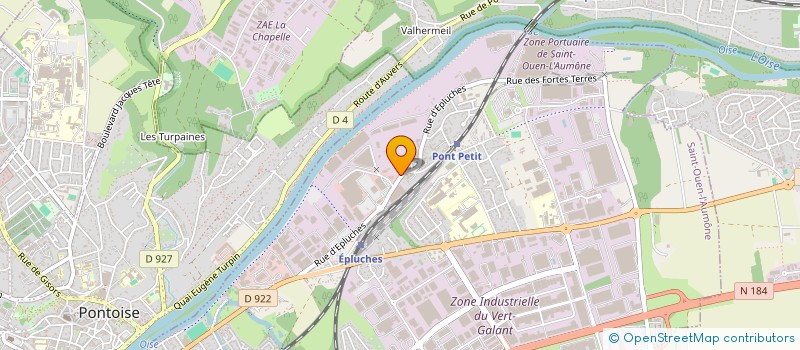 localisation de l'entreprise ARIGATOPTIC à SAINT-OUEN-L'AUMONE